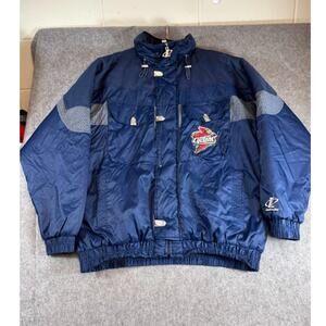 VTG 90s Iowa State Cyclones NCAA Logo Athletic Jacket Men XL College Windbreaker